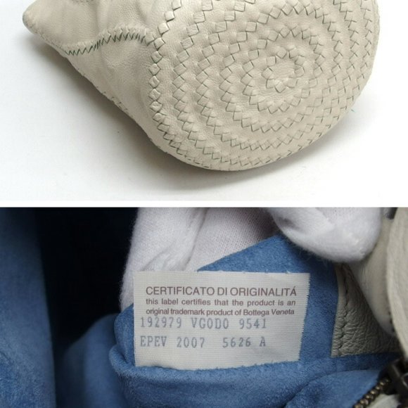 BOTTEGA VENETA White Intrecciato Shoulder Bag - Picture 4 of 11